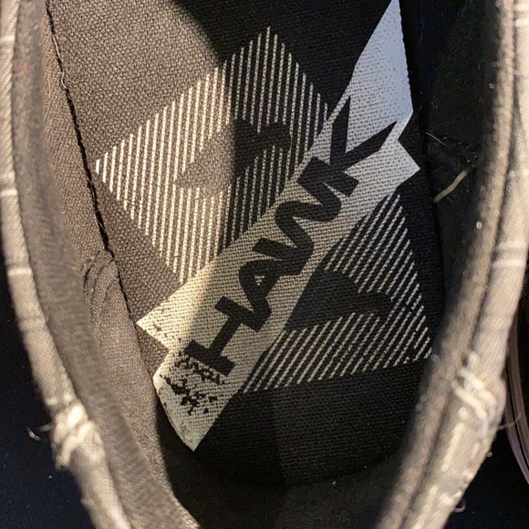 Tony Hawk Black Plaid Skater Sneakers - Picture 7 of 8